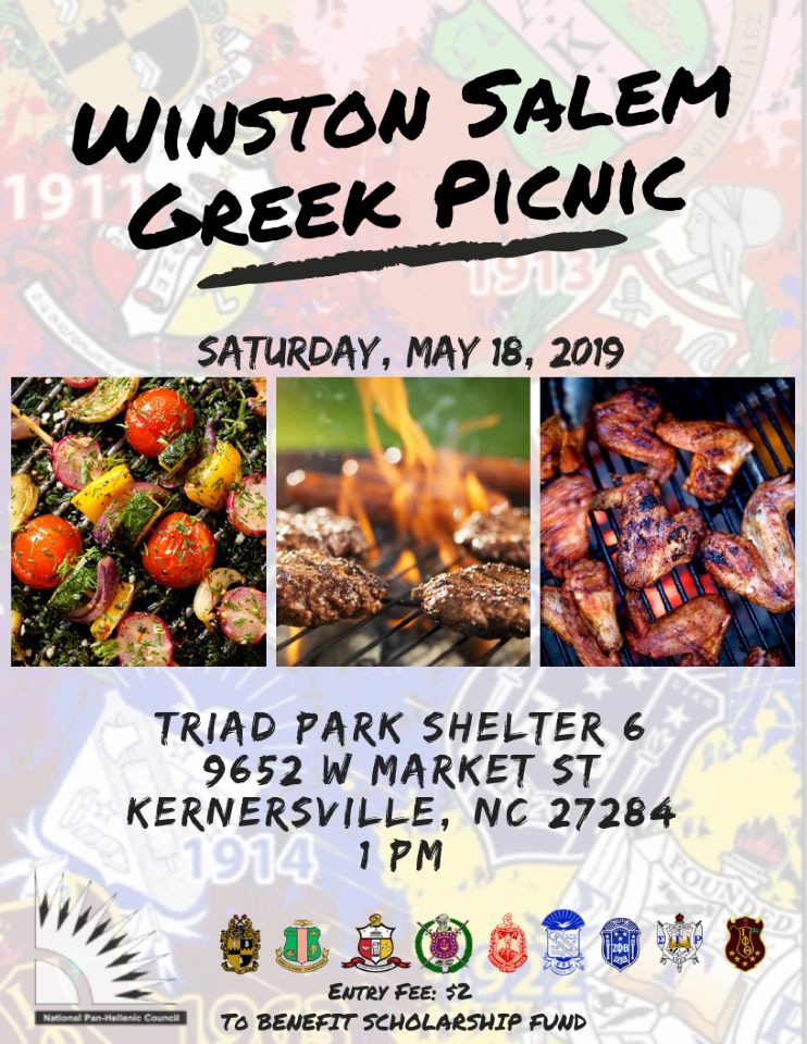 2019 Winston Salem Greek Picnic Sigmas of WinstonSalem
